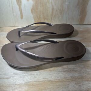 Fitflop Brown Flip Flops Women’s Size 9